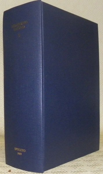 Medioevo Latino.Bollettino bibliografico della cultura europea dal secolo VI al …