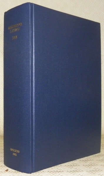 Medioevo Latino.Bollettino bibliografico della cultura europea dal secolo VI al …