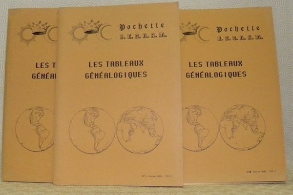 Pochette B.E.G.N.A.M. Les Tableaux Généalogiques. N.° 2.