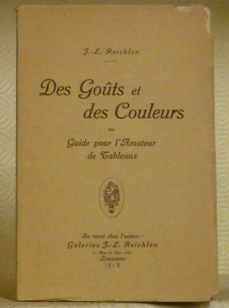 Des goûts et des couleurs ou Guide pour l’amateur de …