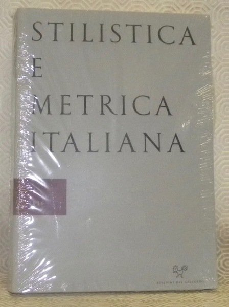 Stilistica e metrica Italiana 16.