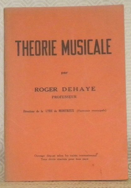 Théorie musicale.