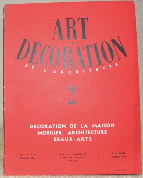 Art et Décoration et l’Architecte. Décoration de la maison, mobilier, …