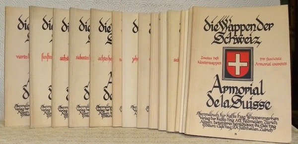 Die Wappen der Schweiz. Sammelbuch für Kaffee Hag Wappenmarken. Armorial …