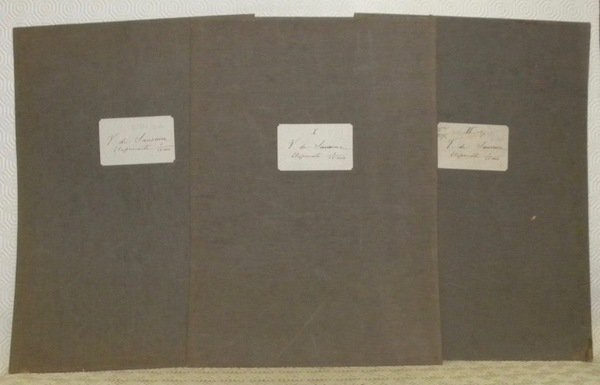 3 Cartes / Karten. Karte der Schweiz. In IV Blättern …