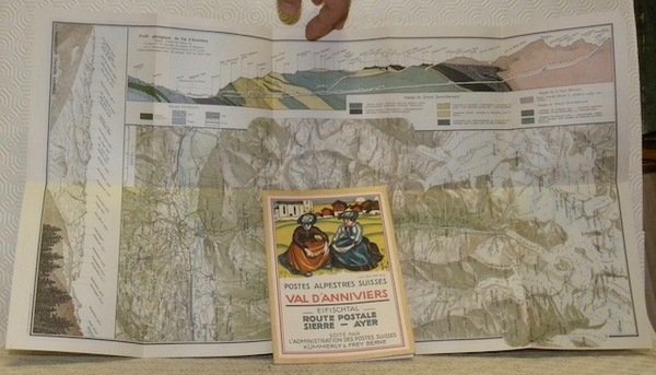 Val d’Anniviers. Eifischtal. Route postale Sierre - Ayer. Postales alpestres …