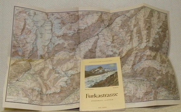 Furkastrasse. Andermatt - Gletsch. Schweizerische Alpenposten.