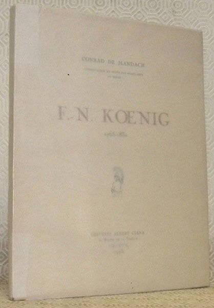 F.-N. Koenig, 1765 - 1832. | Immagine principale
