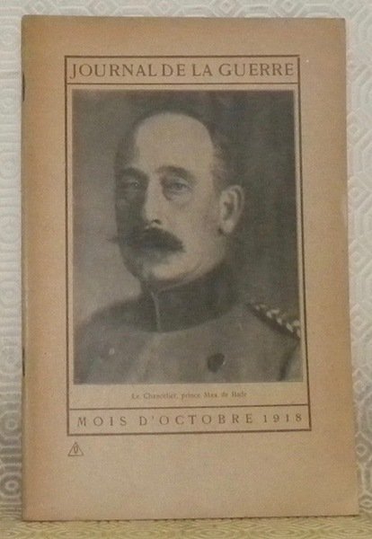 Journal de la Guerre. Mois d’octobre 1918. | Immagine principale