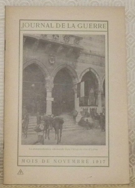 Journal de la Guerre. Mois de novembre 1917. | Immagine principale