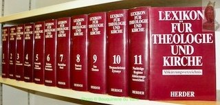 Lexikon für Theologie und Kirche. 11 Bände und Abkürzungsverzeichnis, komplett.