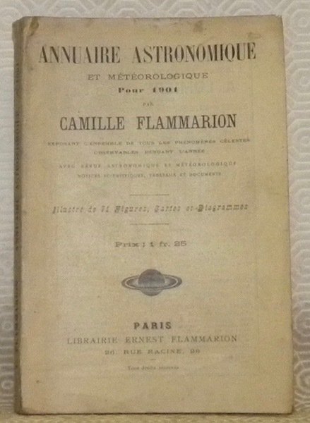 Annuaire astronomique et météorologique pour 1901. Exposant l’ensemble de tous … | Immagine principale