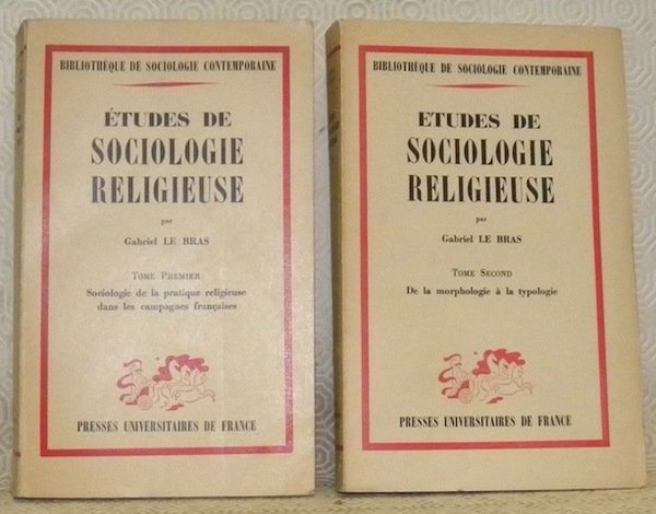 Etudes de sociologie religieuse. Tome premier: Sociologie de la pratique … | Immagine principale