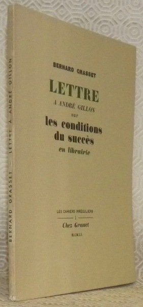 Lettre a André Gillon sur les conditions du succès en … | Immagine principale