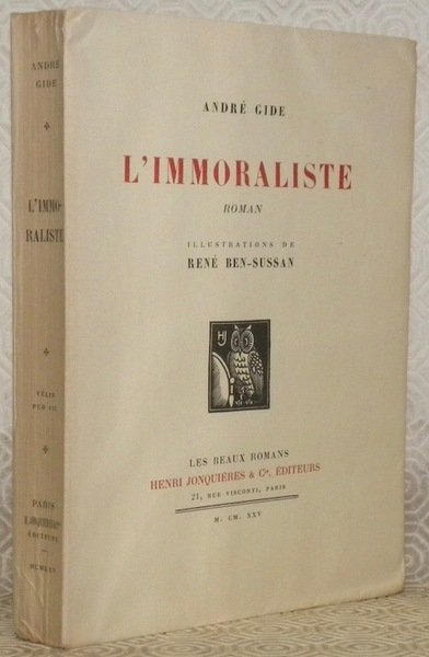 L’immoraliste. Roman. Illustrations de René Ben-Sussan. Collection Les Beaux Romans, … | Immagine principale