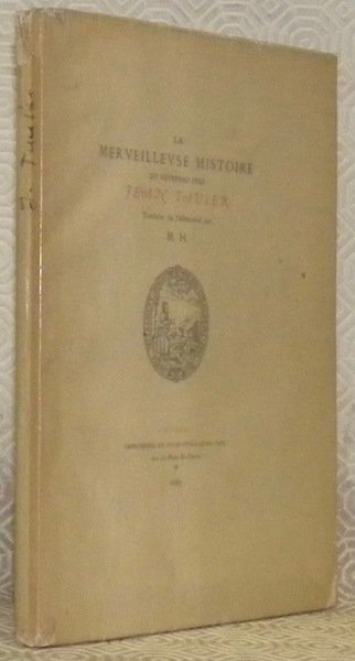 La merveilleuse histoire du reverand Père Jean Tauler traduite de …