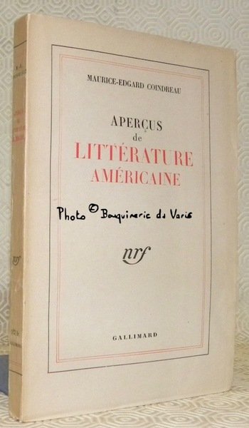 Aperçus de littérature américaine. | Immagine principale