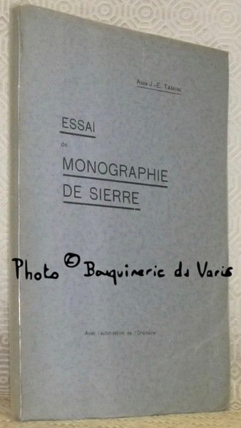 Essai de monographie de Sierre. | Immagine principale