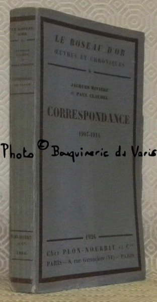 Correspondance 1907 - 1914. Collection Le Roseau d’Or, Oeuvres et … | Immagine principale