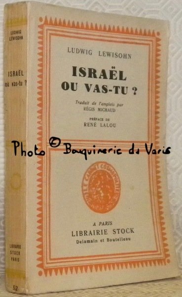 Israël ou vas-tu? The Island Within. Roman traduit de l’anglais … | Immagine principale