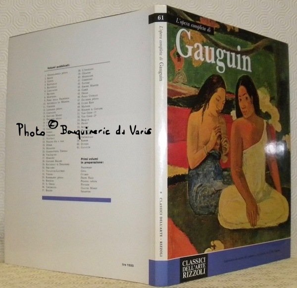 L’opera completa du Gauguin. Introdotta da scritti del pittore e … | Immagine principale