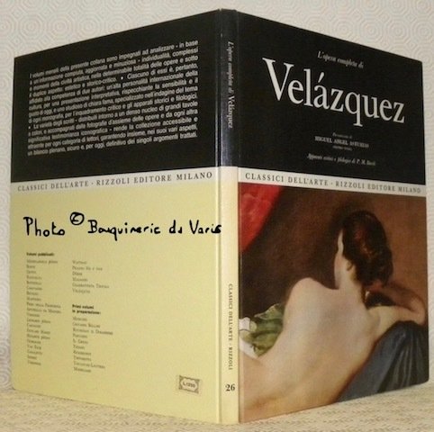 L’opera completa di Velazquez. Presentazione di Miguel Angel Asturias. Apparati … | Immagine principale