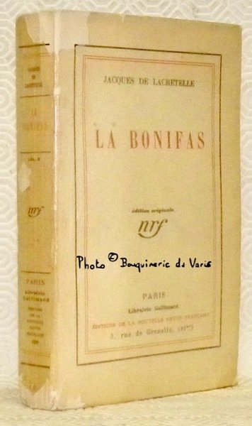 La Bonifas. Edition originale.