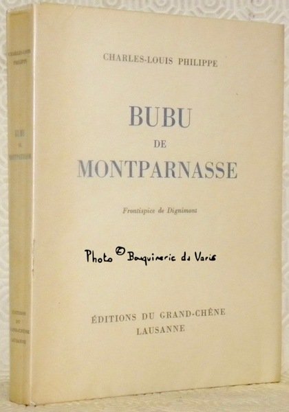 Bubu de Montparnasse. Frontispice de Dignimont. | Immagine principale