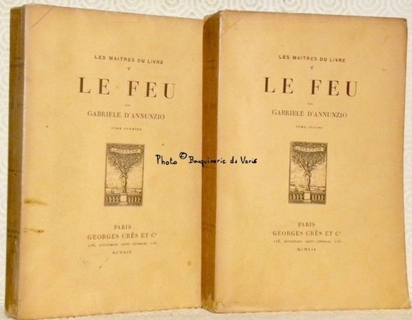 Le feu. Tome premier et tome second. Traduit de l’italien … | Immagine principale