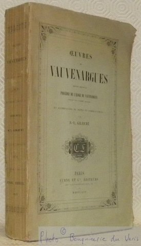 Oeuvres. Edition nouvelle précédée de l’éloge de Vauvenargues et accompagnée … | Immagine principale