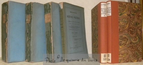 Restauration de la science politique ou théorie de l’état social …