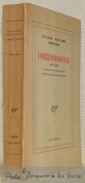 Correspondance 1897 - 1938 avec des lettres de Jacques Rivières. …