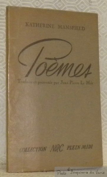 Poèmes. Traduits et présentés par Jean Pierre Le Mée. Avec …