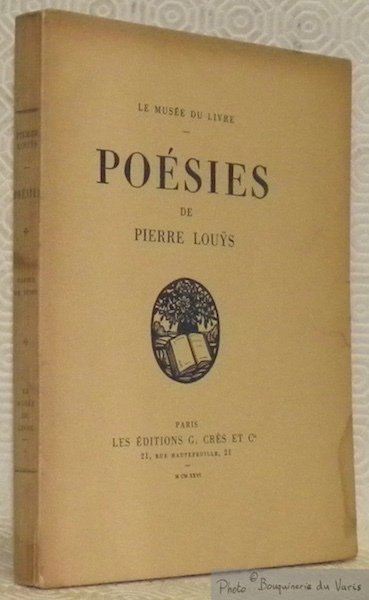 Poésies. Frontispice en tithographie par Aristide Maillol. Collection Le Musée …