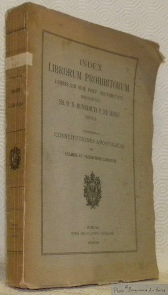 Index librorum prohibitorum Leonis XIII sum. pont. auctoritate recognitus SS. …