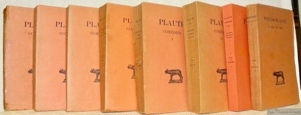 Comédies. Texte établi et traduit par Alfred Ernout. 7 Volumes. … | Immagine principale