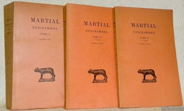 Epigrammes. texte établi et traduit par H. J. Izaac. 2 …