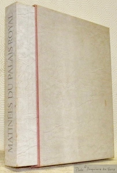 Les matinées du Palais-Royal. Gravures originales de Ch.-M- Echard. | Immagine principale