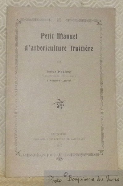 Petit manuel d’arboriculture fruitière. | Immagine principale