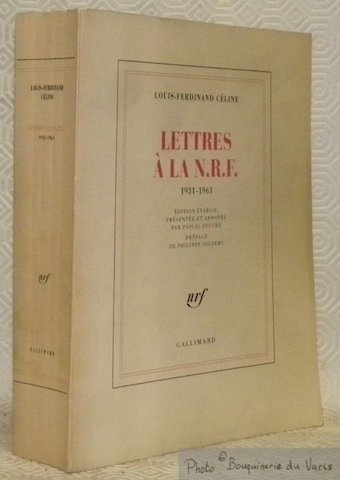 Lettres à la N.R.F. Edition établie, présentée et annotée par … | Immagine principale