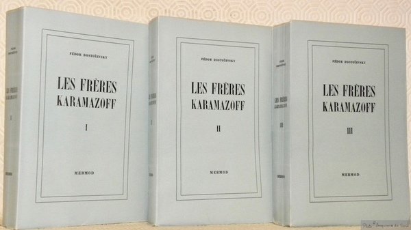 Les Frères Karamazoff. 3 Volumes complets. Collection Grands romans étrangers … | Immagine principale