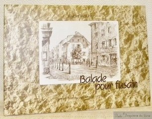 Balade pour fusain à travers Yverdon-les-Bains et sa région.