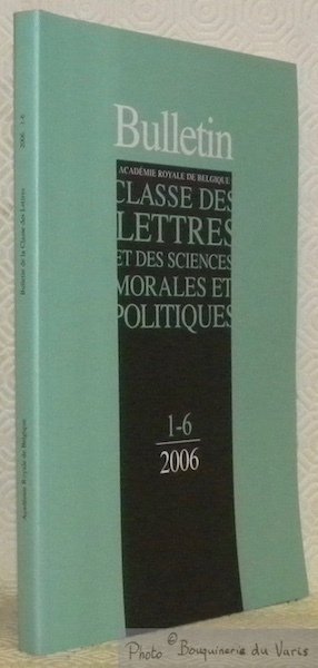 Bulletin de la Classe des Lettres et des Sciences Morales … | Immagine principale