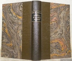 Esthétique de la langue française. La Déformation . La métaphore …