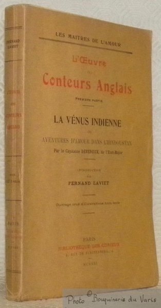 L’oeuvre des Conteurs Anlgais. La vénus indienne ou aventures d’amour …
