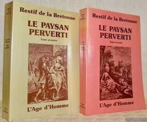 Le paysan perverti. Edition critique établie par François Jost. 2 …