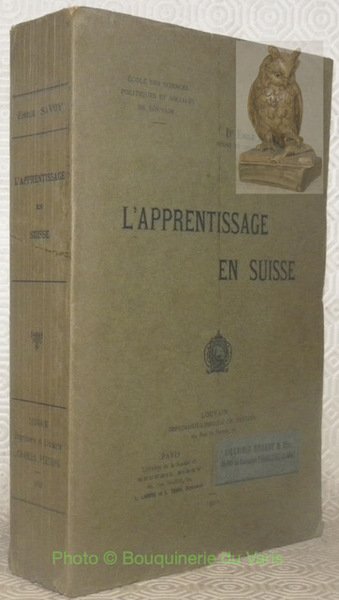 L’apprentissage en Suisse.