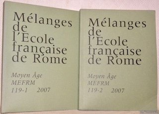 Mélanges de l’Ecole française de Rome. Moyen Âge MEFRM. Tome …