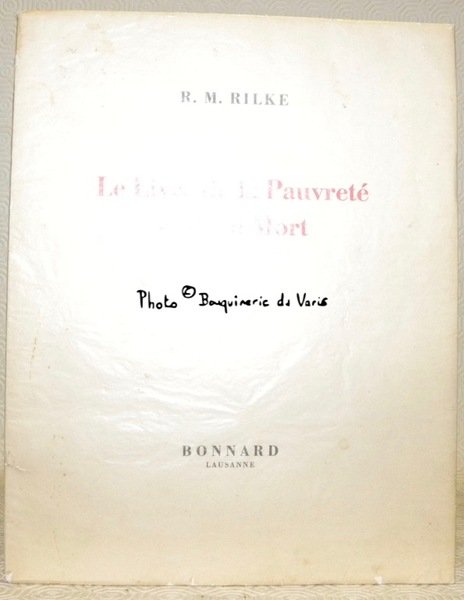 Le Livre de la Pauvreté et de la Mort. Illustré …