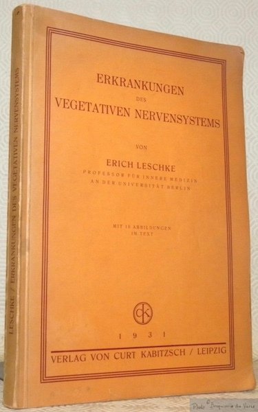 Erkrankungen des vegetativen Nervensystems. Mit 10 Abbildungen im Text.